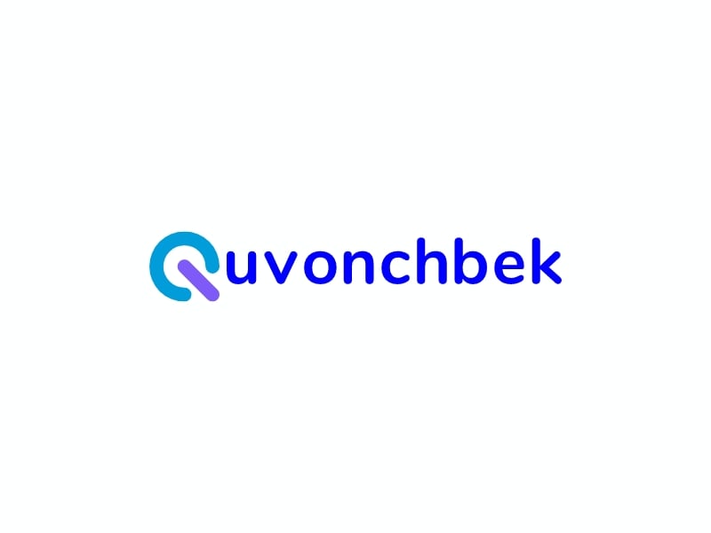 Quvonchbek logo design