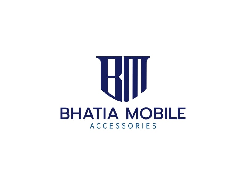 BHATIA MOBILE logo design