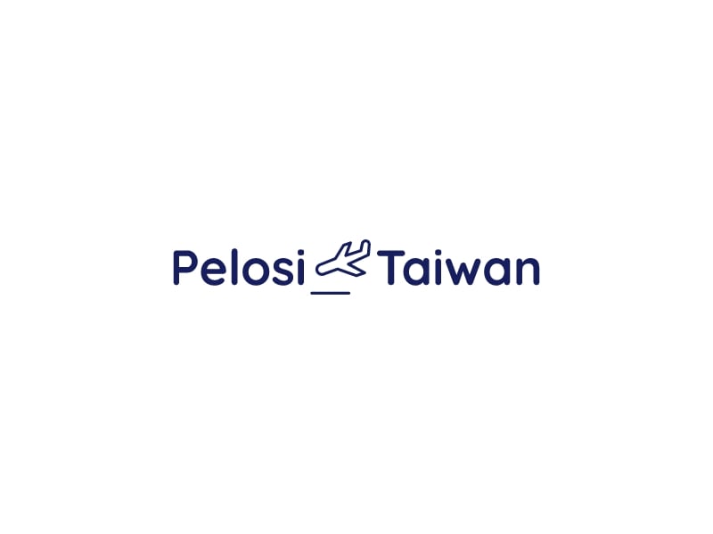 Pelosi Taiwan logo design