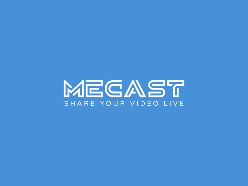 Mecast logo design