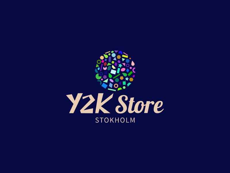 Y2K Store logo design