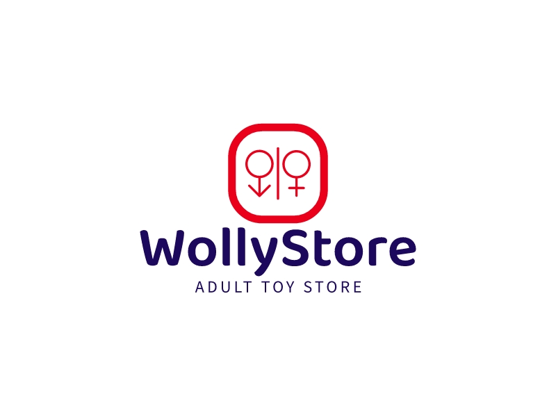 Wolly Store logo design