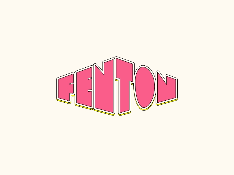 FENTON logo design