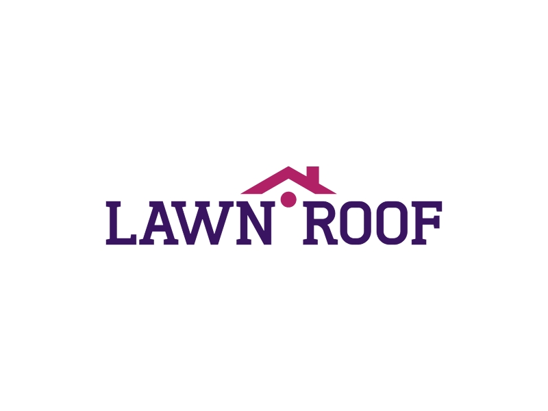 Lawn  Roof logo design