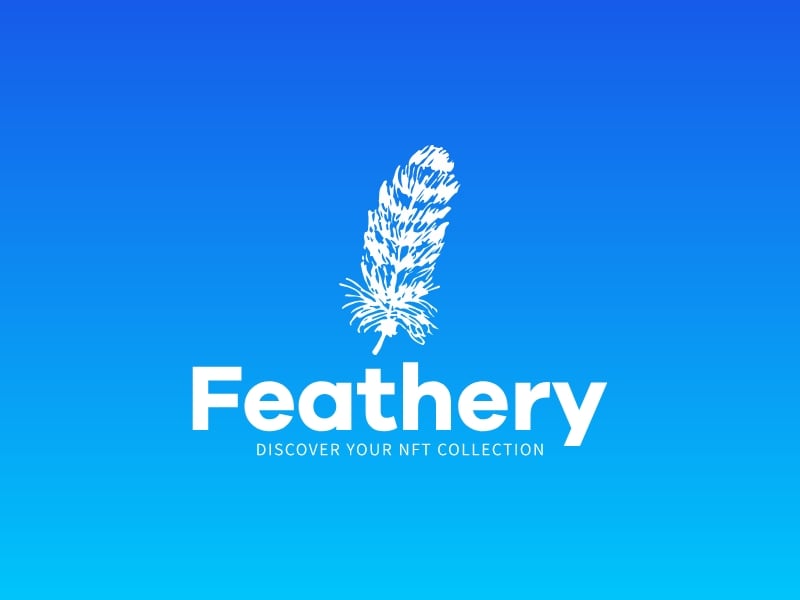 Feathery logo design