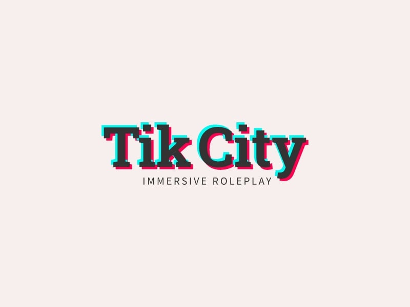 Tik City logo design