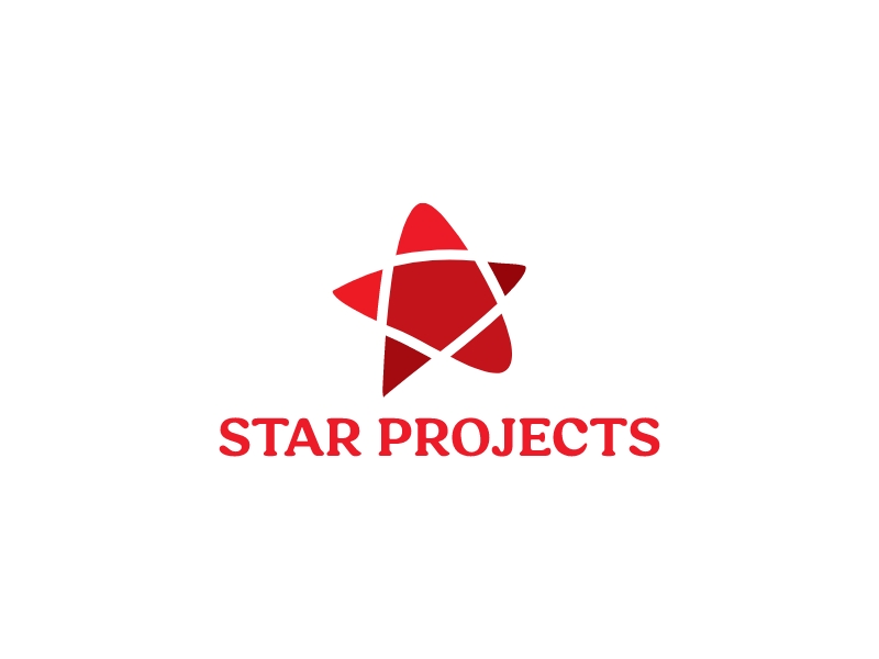 Star Projects logo design