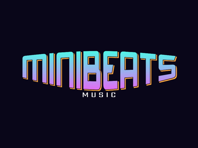MINIBEATS logo design