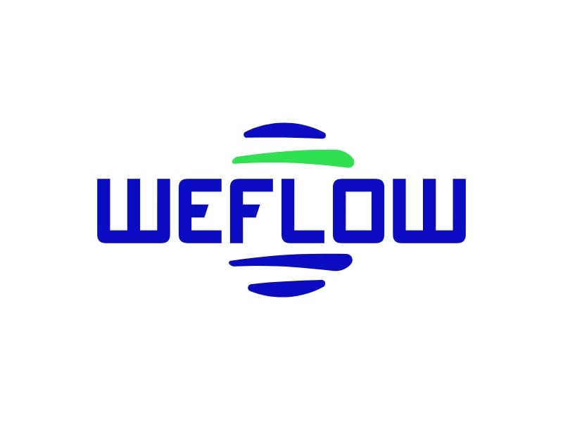 weflow logo design