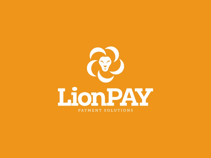 LionPAY logo design