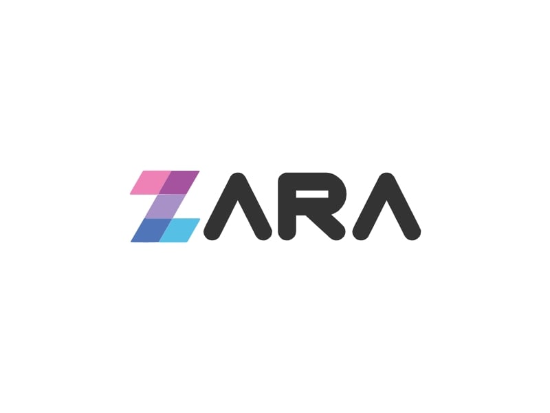 ZARA logo design