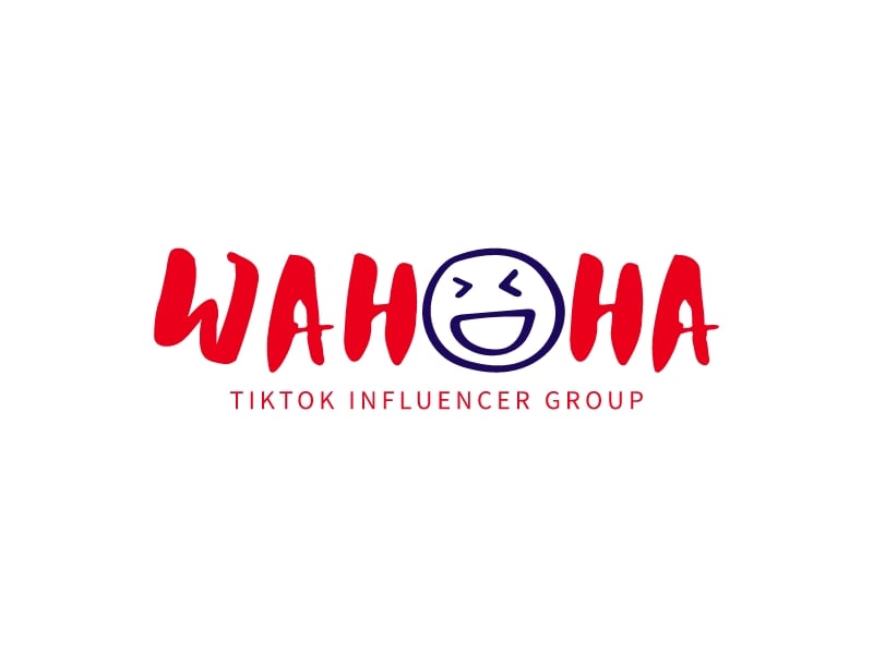 WAHAHA logo design