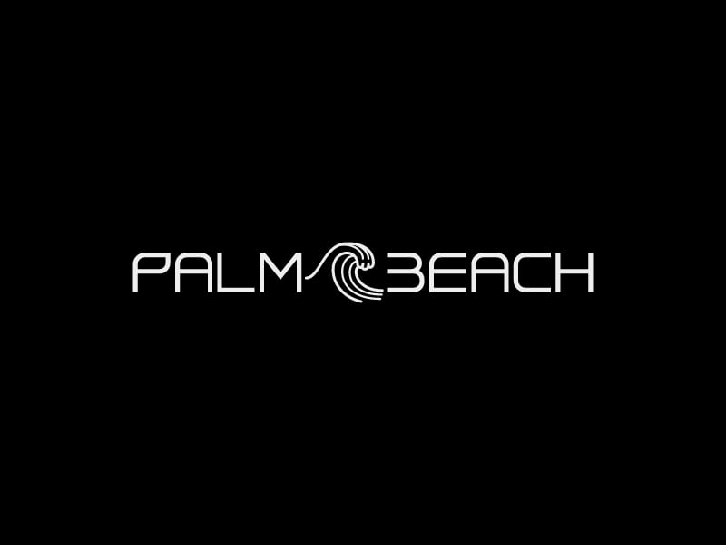 Palm Beach logo design