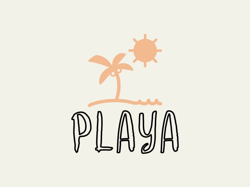 Playa logo design