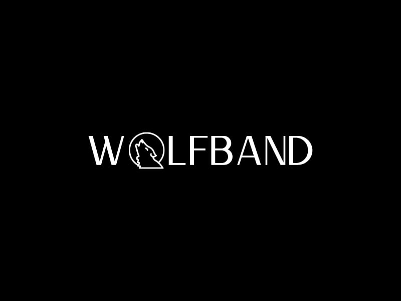 Wolfband logo design