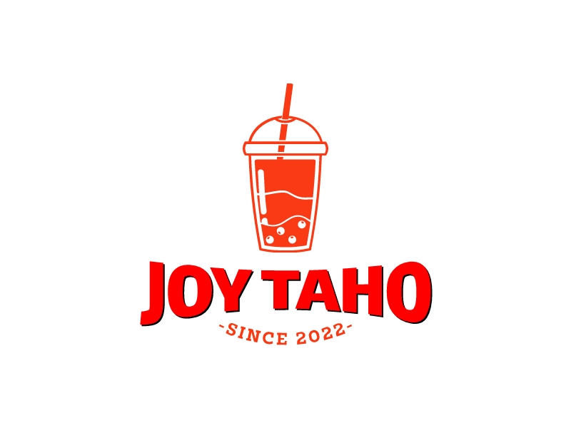 Joy taho logo design