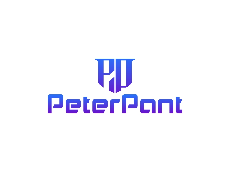 PeterPant logo design