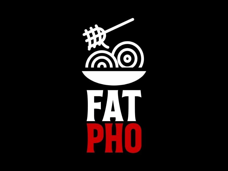 Fat Pho logo design
