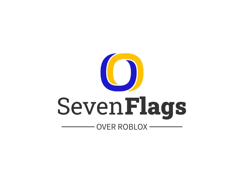 Seven Flags logo design