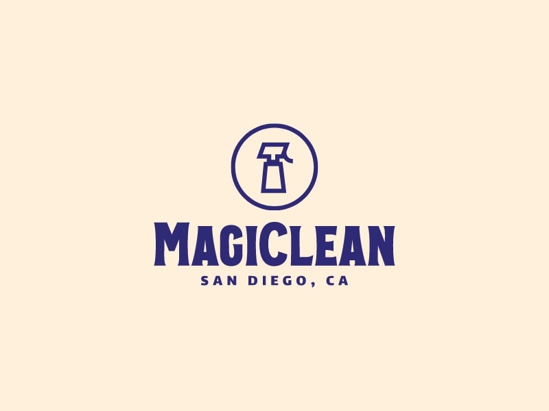 MagiClean logo design