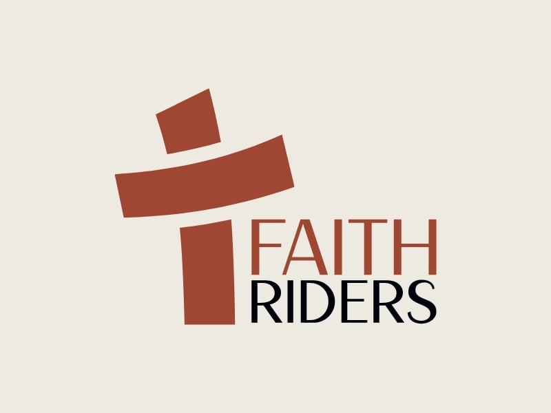 Faith Riders logo design
