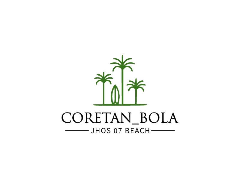 Coretan_bola logo design