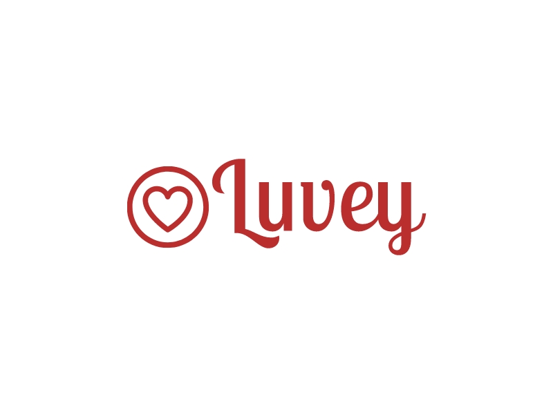 Luvey logo design
