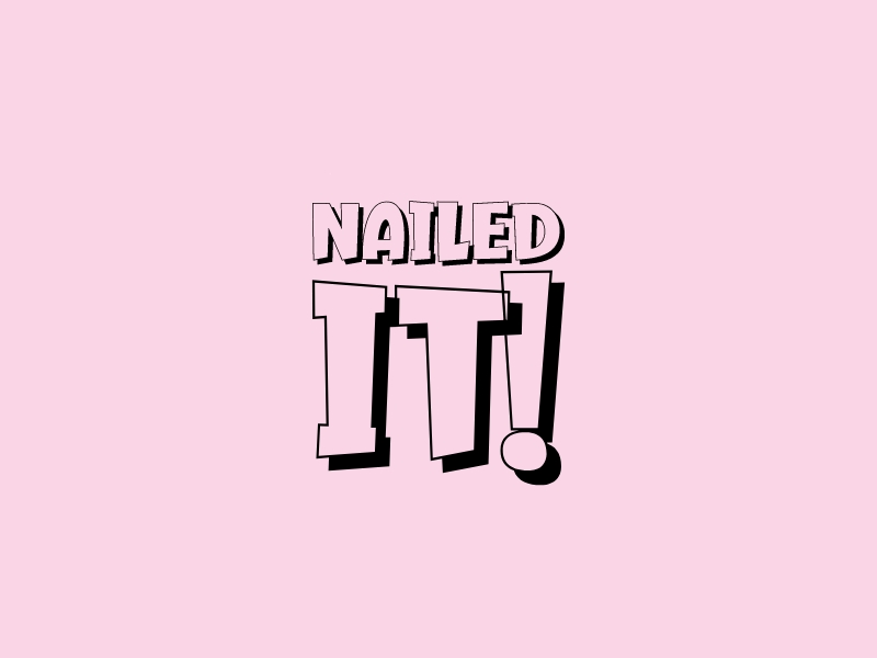 Nailed It! logo design