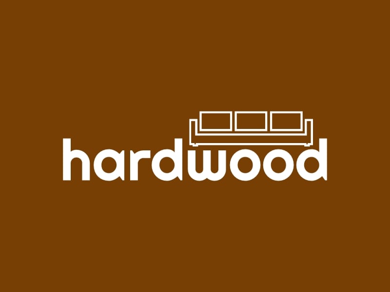 hardwood logo design