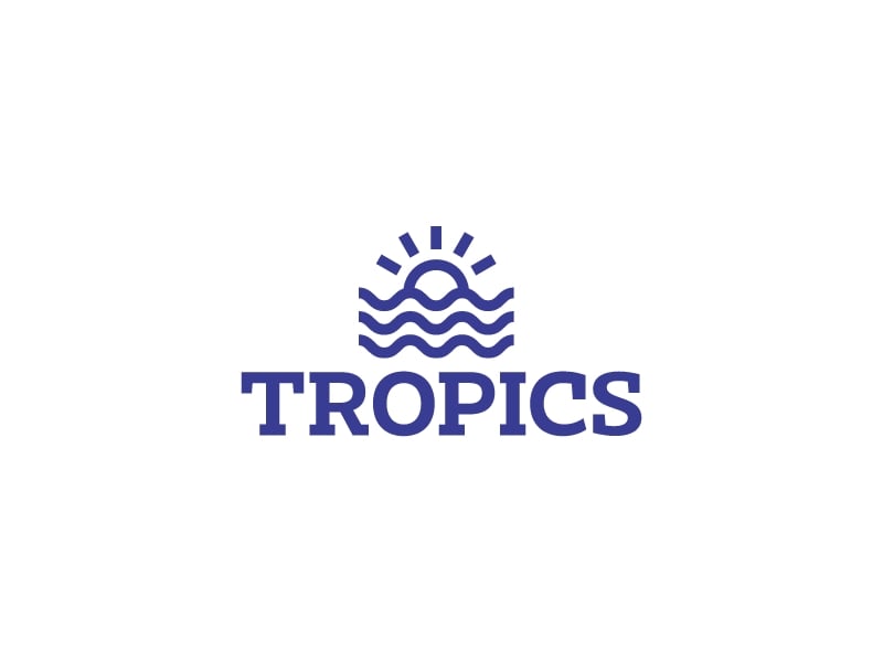TROPICS logo design