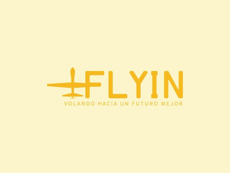 Flyin logo design