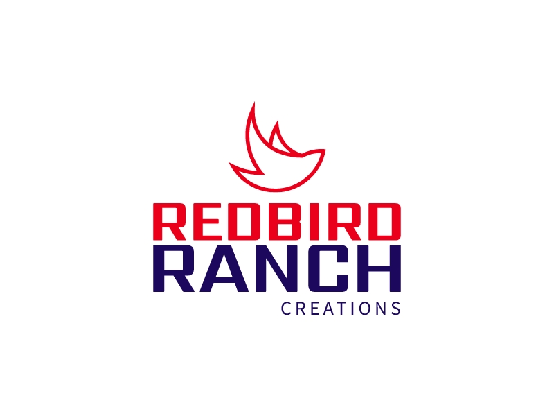 Redbird Ranch logo design
