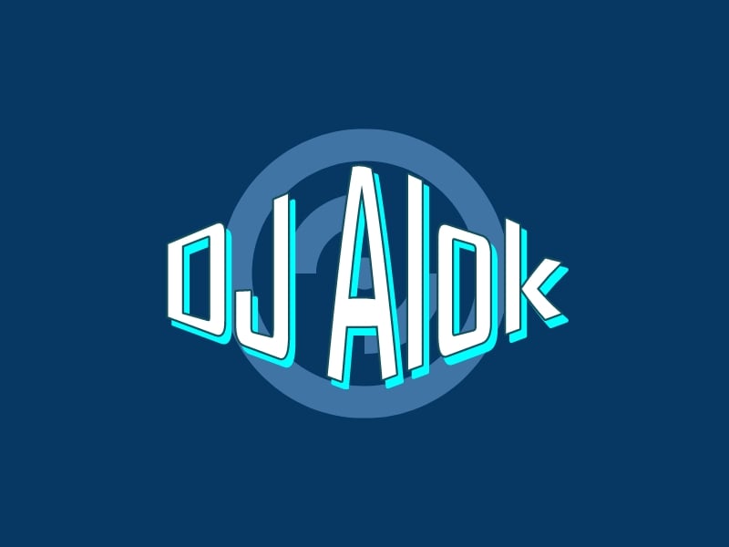 DJ Alok logo design