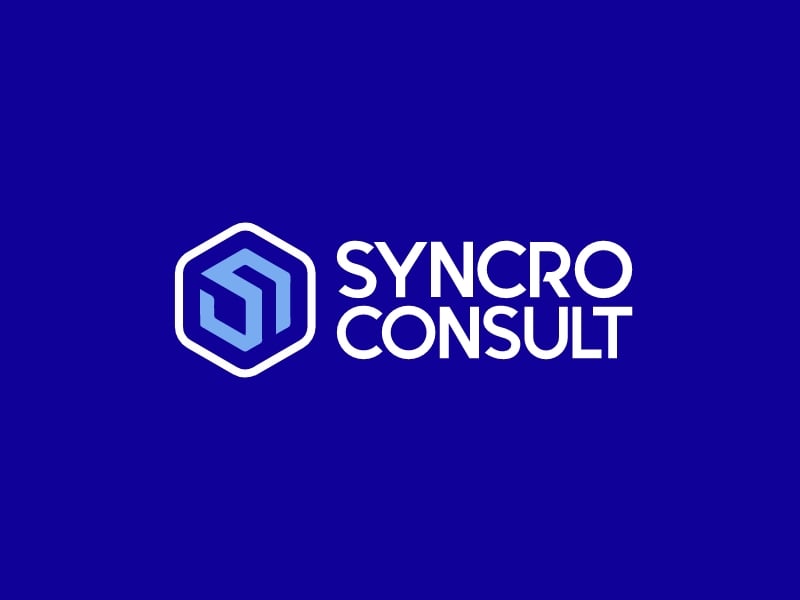 SYNCRO Consult logo design