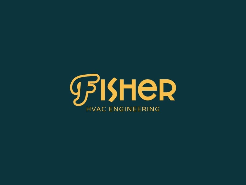 fisher logo design
