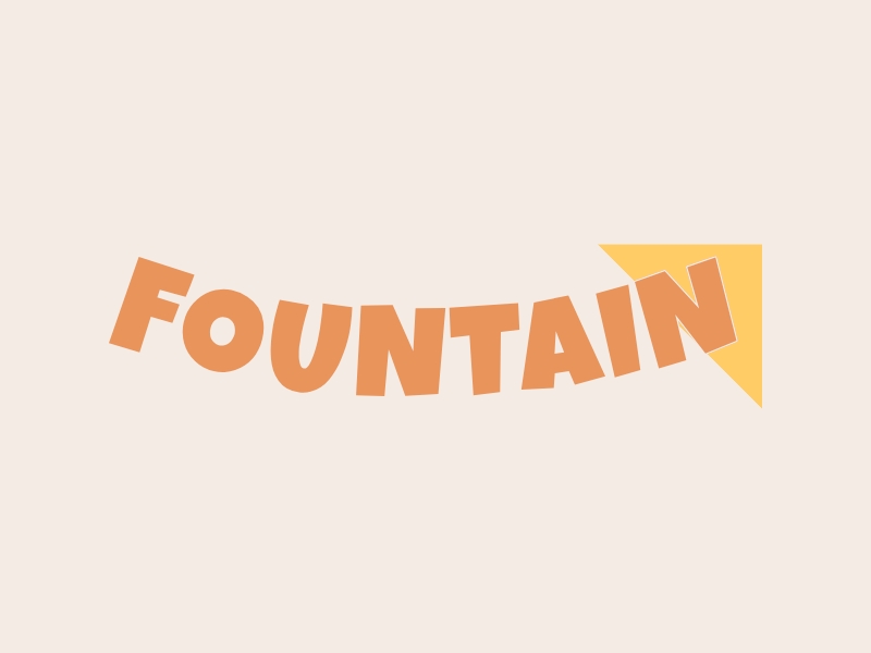 FOUNTAIN logo design