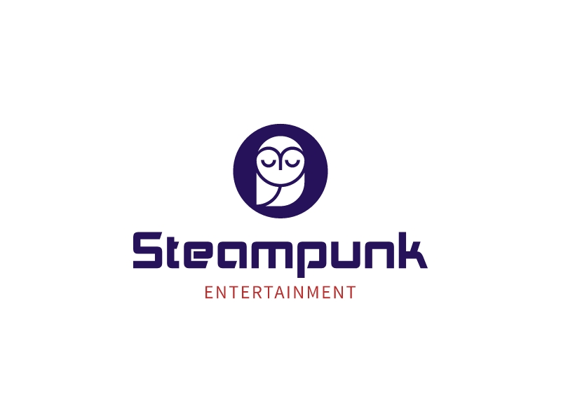 Steampunk logo design