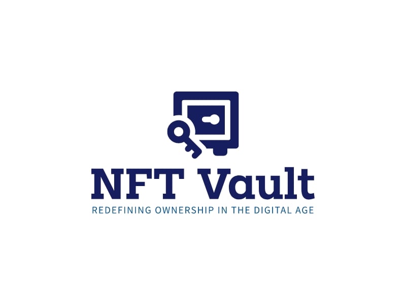 NFT Vault logo design
