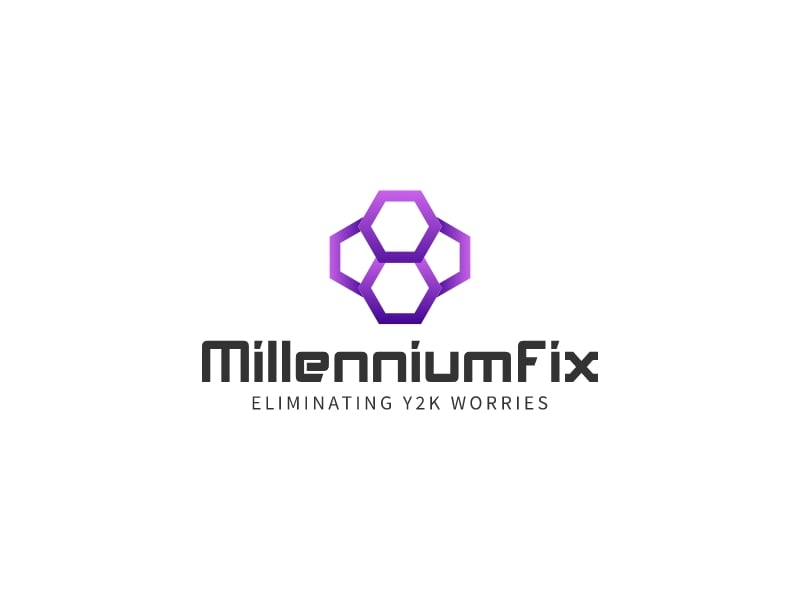 Millennium Fix logo design