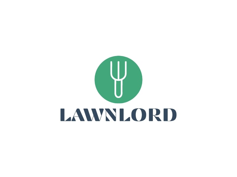 lawnlord logo design