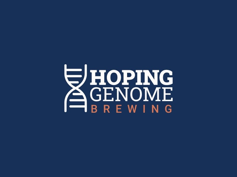 Hoping Genome logo design
