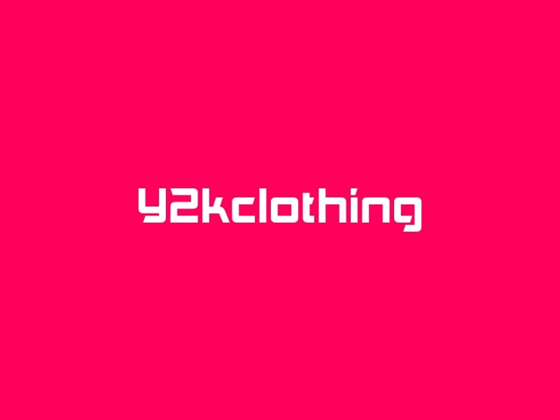Y2kclothing logo design