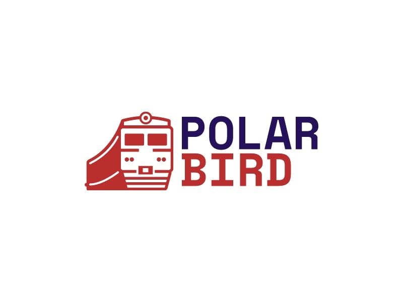 polar bird logo design