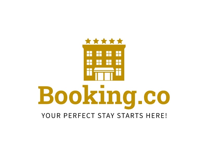 Booking.co logo design