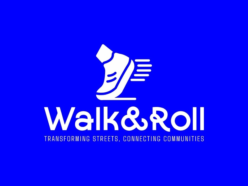 Walk&Roll logo design