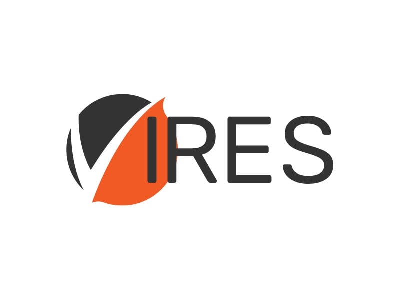 VIRES logo design
