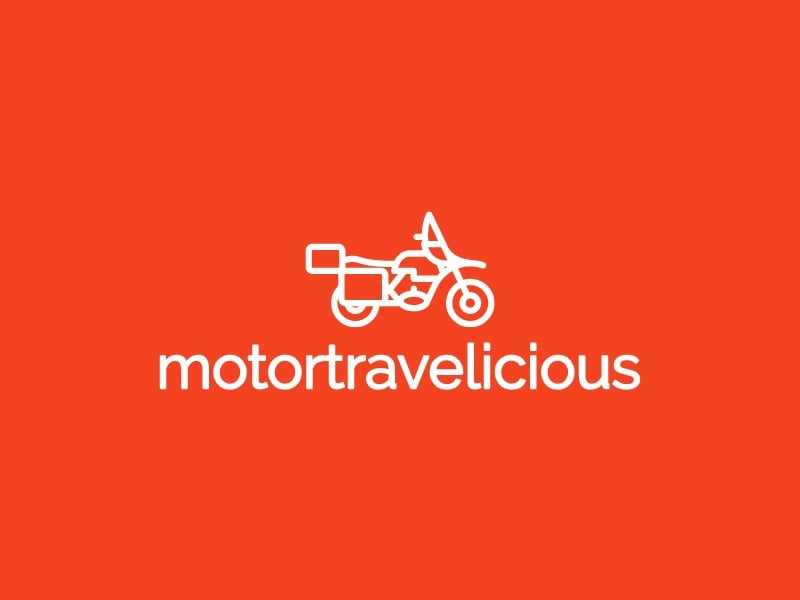 motortravelicious logo design