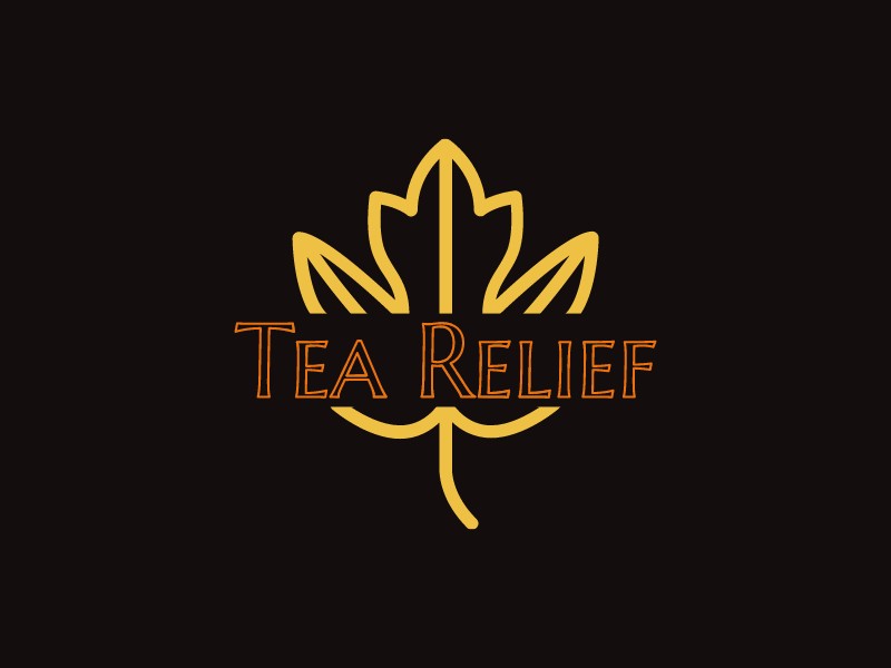 Tea Relief logo design