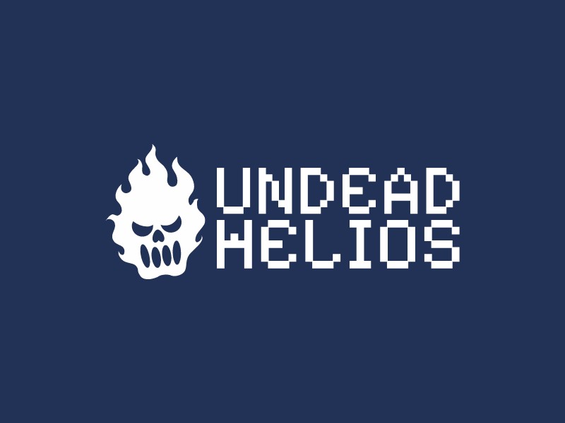 Undead Helios logo design