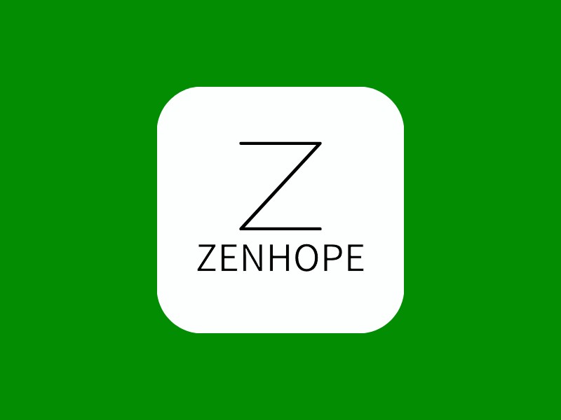 zenhope logo design